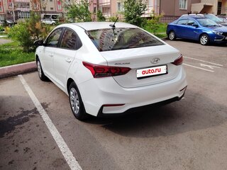 2018 Hyundai Solaris II, белый, 1100000 рублей, вид 5