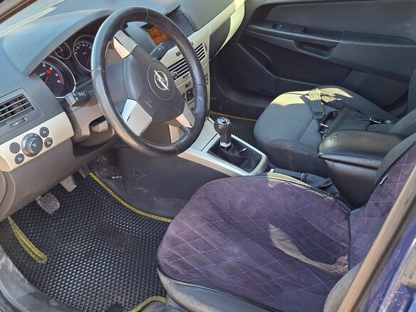 2007 Opel Astra H Рестайлинг, синий, 370000 рублей - вид 3