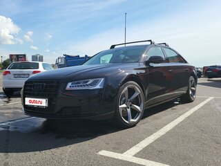 2014 Audi A8 Long III (D4) Рестайлинг, чёрный, 2750000 рублей, вид 1