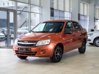 2013 Lada (ВАЗ) Granta I, оранжевый, 300000 рублей, вид 3