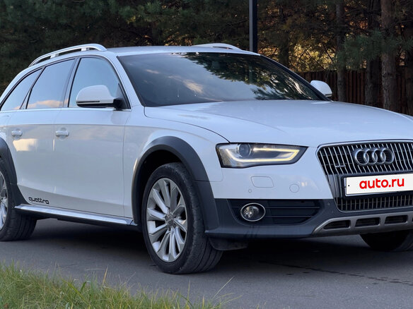 2012 Audi A4 allroad IV (B8) Рестайлинг, белый, 1540000 рублей - вид 2