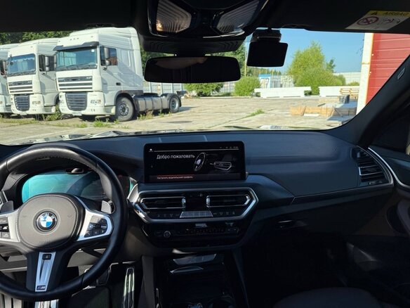 2022 BMW X3 20i xDrive III (G01) Рестайлинг, серый - вид 8