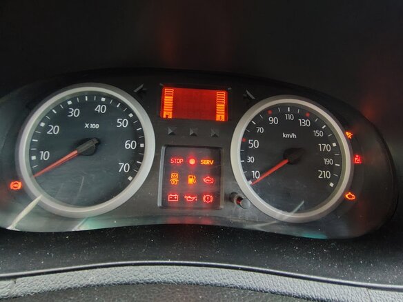 2008 Renault Kangoo I Рестайлинг, синий, 380000 рублей - вид 15
