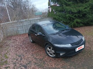 2006 Honda Civic VIII, чёрный, 620000 рублей, вид 2