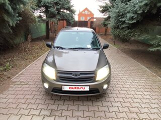 2016 Lada (ВАЗ) Granta I, серебристый, 575000 рублей, вид 4