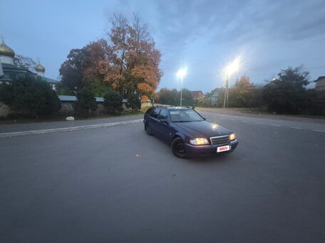 1999 Mercedes-Benz C-Класс 220 I (W202) Рестайлинг, синий, 230000 рублей, вид 3