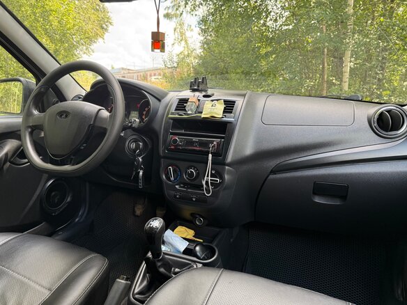 2021 Lada (ВАЗ) Granta I Рестайлинг, белый, 610000 рублей - вид 7