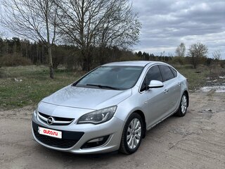 2012 Opel Astra J Рестайлинг, серебристый, 570000 рублей, вид 2