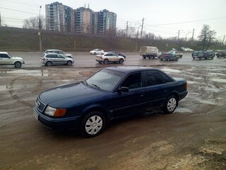 1992 Audi 100 IV (C4), синий, 230000 рублей, вид 1
