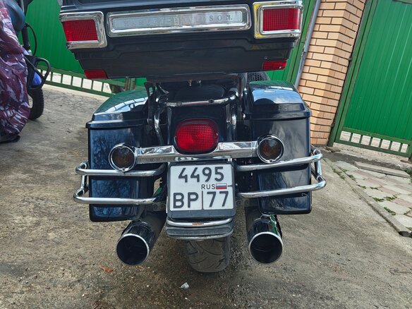 2005 Harley-Davidson Electra Glide, чёрный, 600000 рублей - вид 5