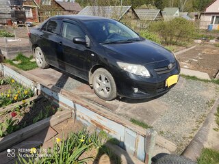 2008 Toyota Corolla X (E140, E150), чёрный, 850000 рублей, вид 3