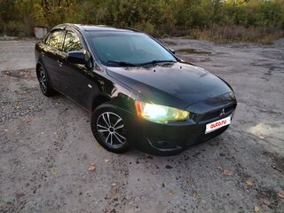 2008 Mitsubishi Lancer X, чёрный, 780000 рублей, вид 4
