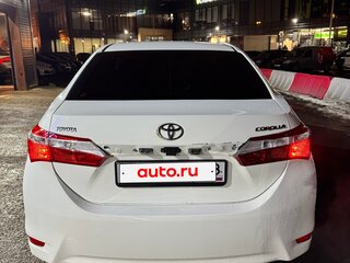 2013 Toyota Corolla XI (E160, E170, E180), белый, 995000 рублей, вид 4