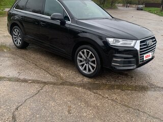 2018 Audi Q7 II (4M), чёрный, 3390000 рублей, вид 1