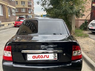 2011 Lada (ВАЗ) Priora I, чёрный, 320000 рублей, вид 2