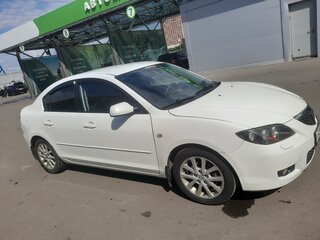 2007 Mazda 3 I (BK) Рестайлинг, белый, 559000 рублей, вид 2