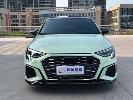 2023 Audi A3 Sportback 35 TFSI IV (8Y), зелёный, 2100000 рублей, вид 2