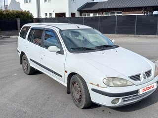 2002 Renault Megane I Рестайлинг, белый, 230000 рублей, вид 2