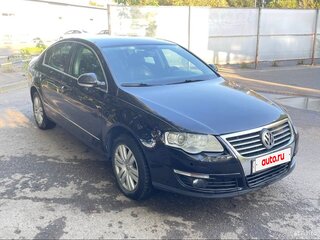 2008 Volkswagen Passat B6, чёрный, 580000 рублей, вид 3