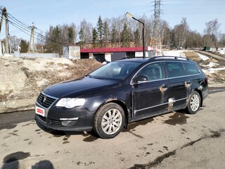 2009 Volkswagen Passat B6, чёрный, 349000 рублей, вид 1