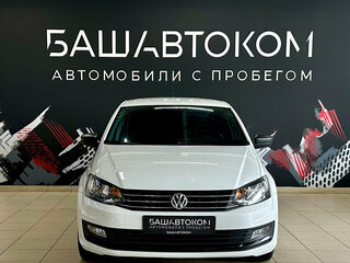 2016 Volkswagen Polo V Рестайлинг, белый, 1090000 рублей, вид 2