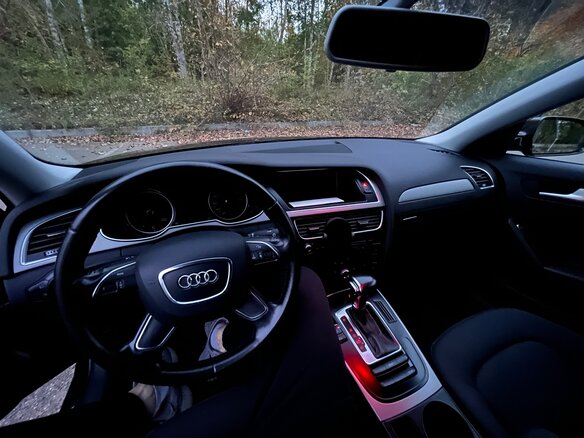 2012 Audi A4 IV (B8) Рестайлинг, коричневый, 1200000 рублей - вид 15
