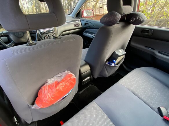2005 Mitsubishi Lancer IX, красный, 600000 рублей - вид 10