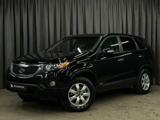 2010 Kia Sorento II, чёрный, 1149900 рублей, вид 1