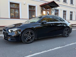 2019 Mercedes-Benz A-Класс 180 d IV (W177), чёрный, 2555000 рублей, вид 1