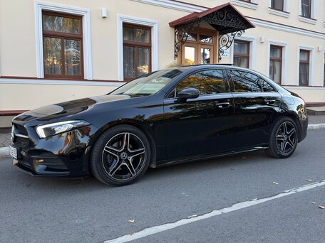 2019 Mercedes-Benz A-Класс 180 d IV (W177), чёрный, 2555000 рублей, вид 3