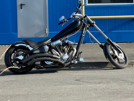2004 American IronHorse Texas Chopper, чёрный, 2000000 рублей, вид 2