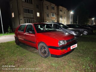 1994 Volkswagen Golf III, красный, 115000 рублей, вид 5
