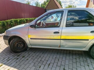 2007 Renault Logan I, зелёный, 119000 рублей, вид 5