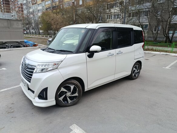 2019 Toyota Roomy I, белый, 1100000 рублей