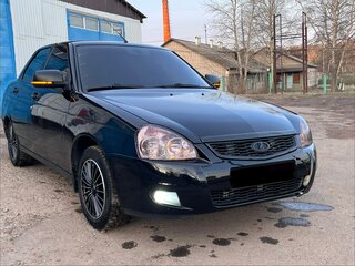 2009 Lada (ВАЗ) Priora I, чёрный, 490000 рублей, вид 4