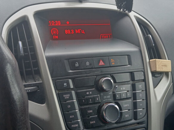 2012 Opel Astra J Рестайлинг, белый - вид 12
