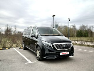 2021 Mercedes-Benz V-Класс Extra Long 260 экстра длинный III (W447) Рестайлинг, чёрный, 7620000 рублей, вид 2