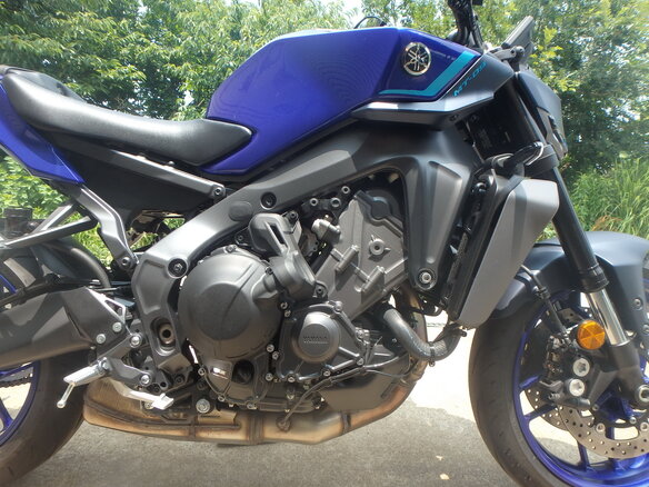 2024 Yamaha MT-09 (FZ-09), синий, 1300000 рублей - вид 13