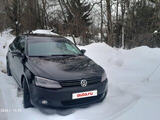 2012 Volkswagen Jetta VI, чёрный, 1100000 рублей, вид 2
