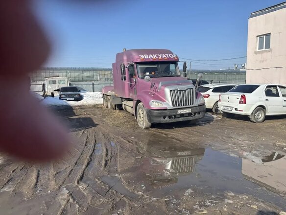 2003 Freightliner Columbia, фиолетовый, 1900000 рублей - вид 14