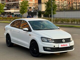 2019 Volkswagen Polo V Рестайлинг, белый, 880000 рублей, вид 3