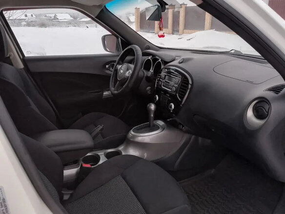 2015 Nissan Juke I Рестайлинг, белый - вид 7