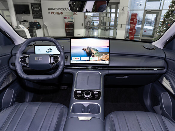 2025 Geely EX5 Гибрид EM-i, чёрный - вид 18