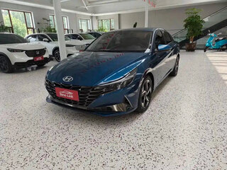 2022 Hyundai Elantra VII (CN7), синий, 1225000 рублей, вид 1