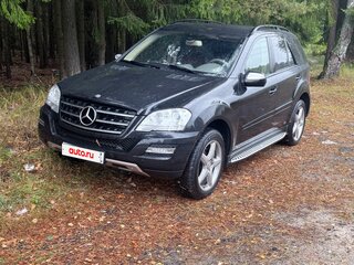 2009 Mercedes-Benz M-Класс 350 II (W164) Рестайлинг, чёрный, 1750000 рублей, вид 1