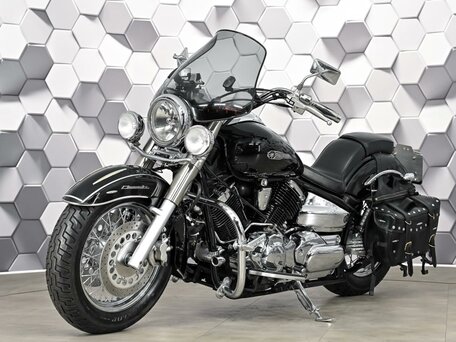 2003 Yamaha XVS1100, чёрный, 555000 рублей, вид 2