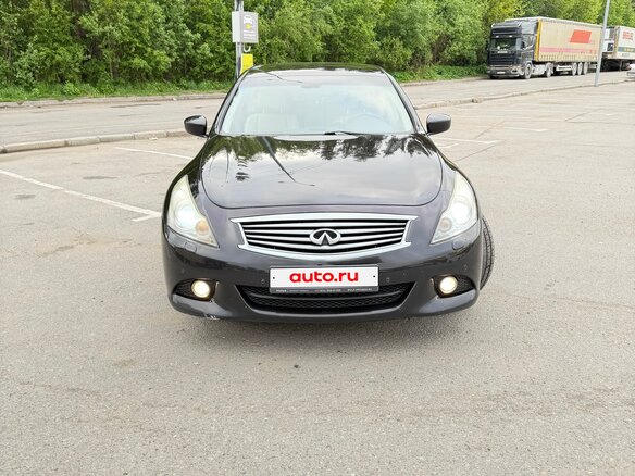 2011 Infiniti G25 IV, чёрный, 1200000 рублей - вид 1