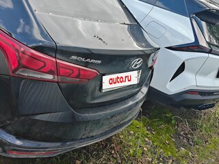 2021 Hyundai Solaris II Рестайлинг, чёрный, 850000 рублей, вид 4