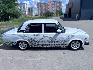 2007 Lada (ВАЗ) 2107, белый, 100000 рублей, вид 3