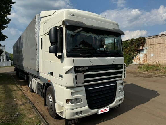 2013 DAF XF 105, белый, 1750000 рублей - вид 1